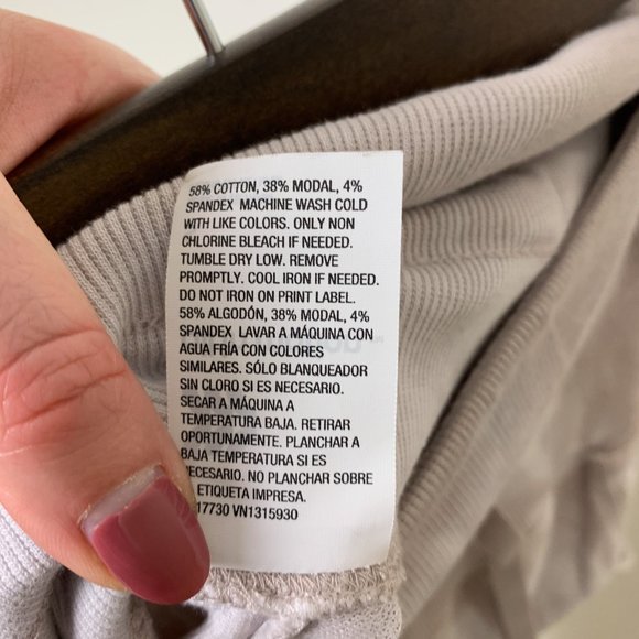 All in Motion tan ribbed tie dye side pocket joggers small - Picture 6 of 6